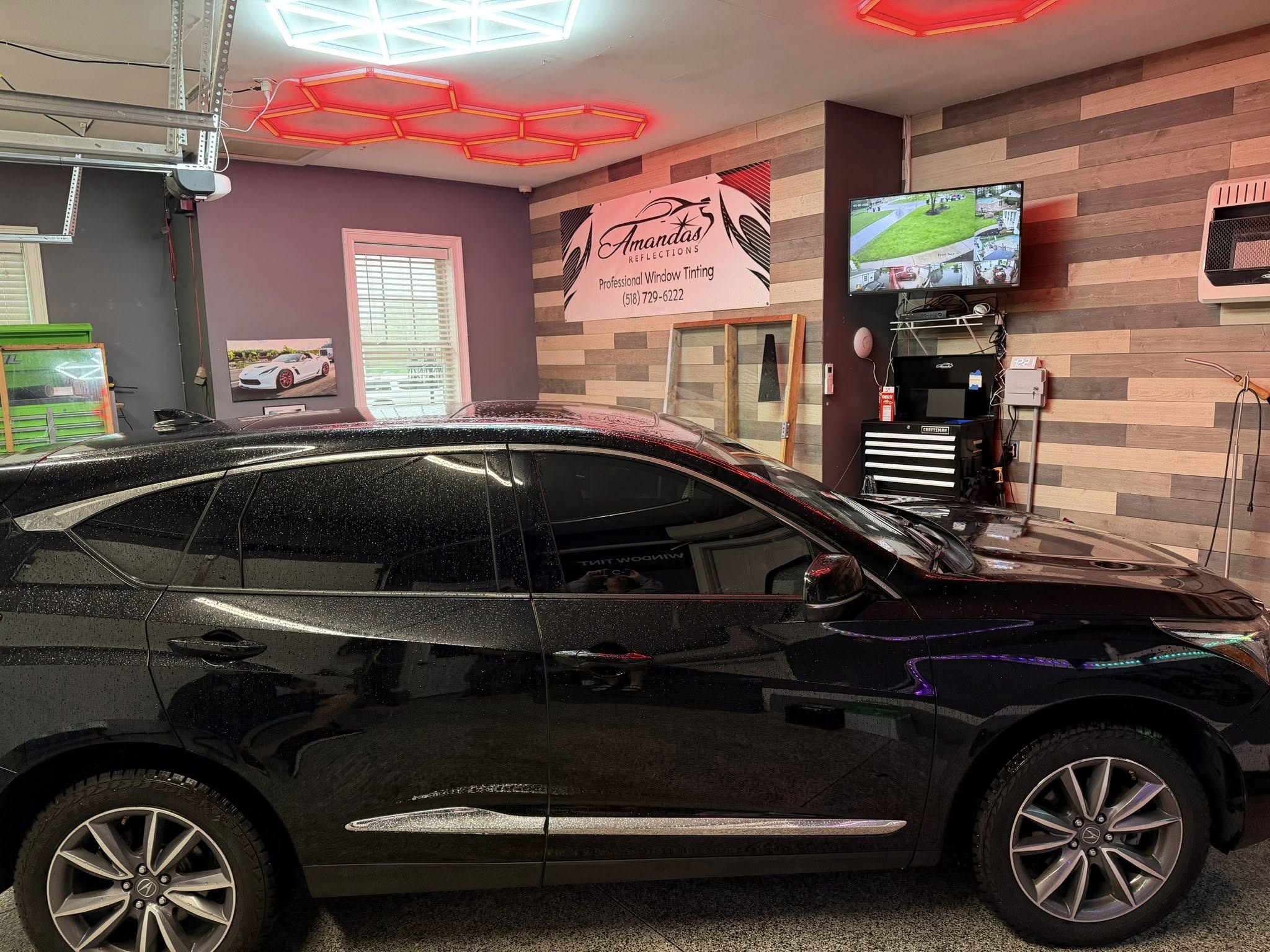 Acura SUV with professional window tint